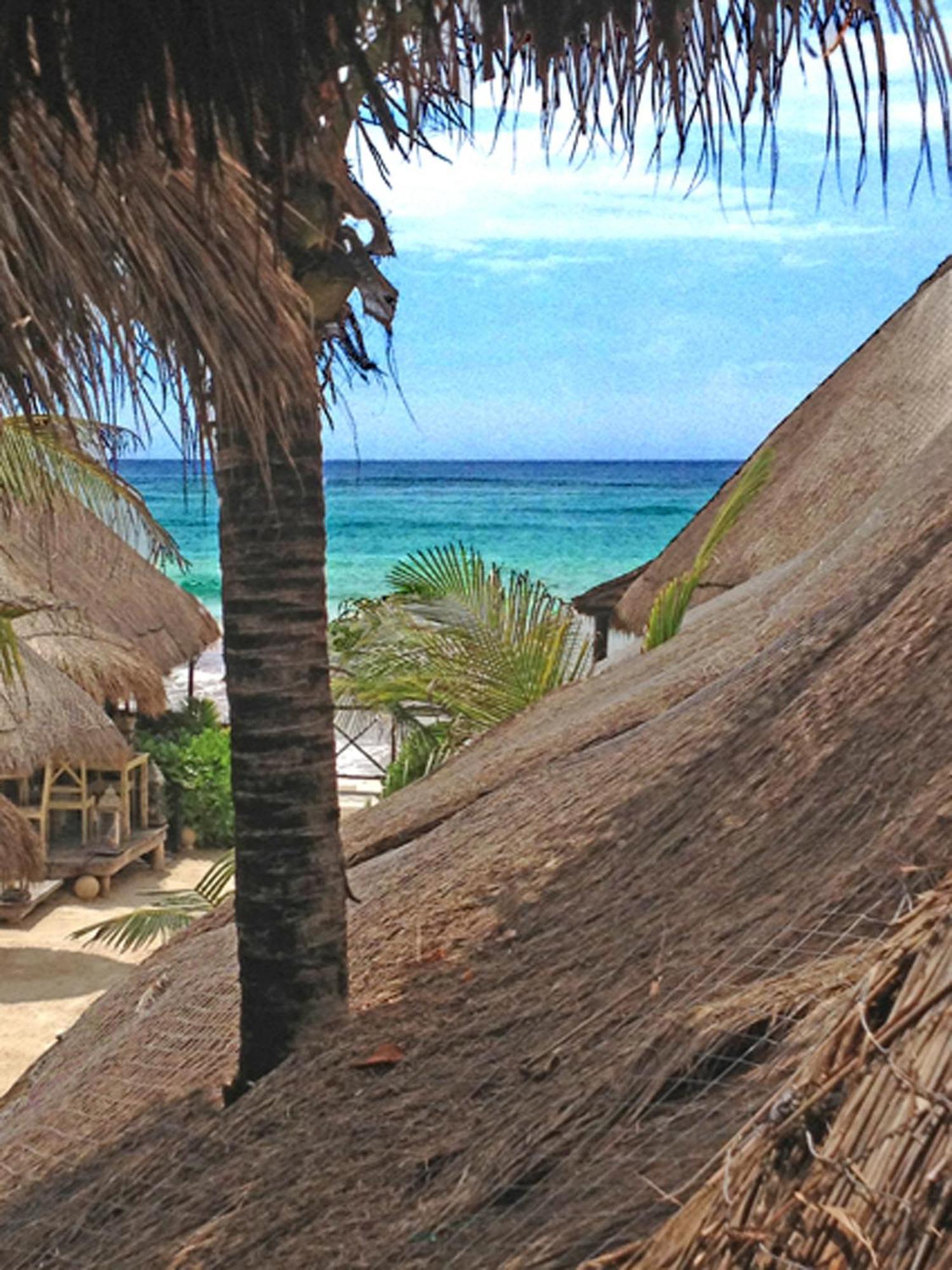 Punta Piedra Beach Posada Hotel Tulum Pueblo Buitenkant foto