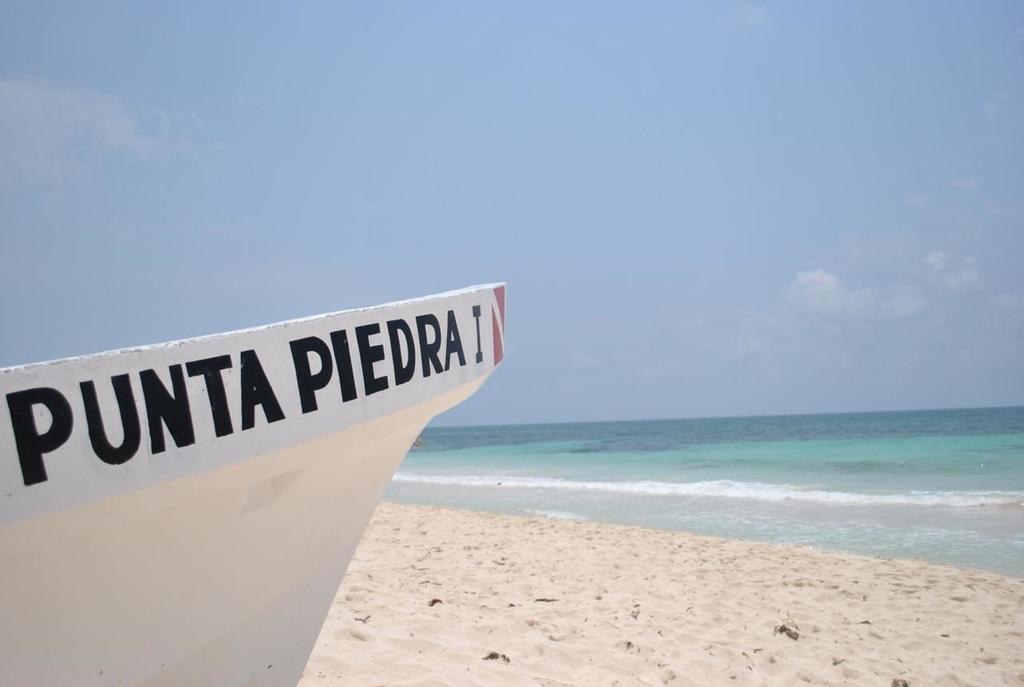 Punta Piedra Beach Posada Hotel Tulum Pueblo Buitenkant foto