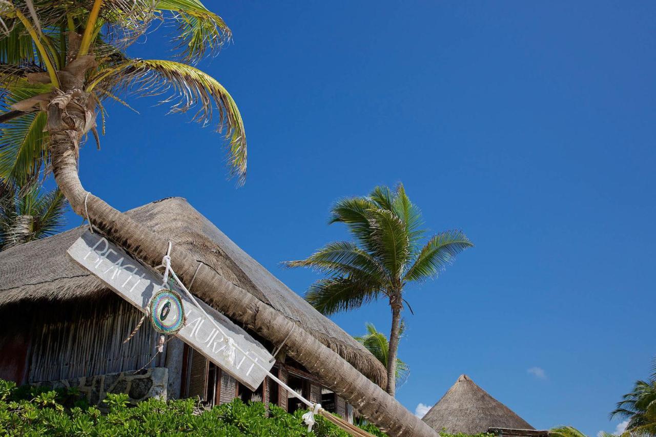 Punta Piedra Beach Posada Hotel Tulum Pueblo Buitenkant foto